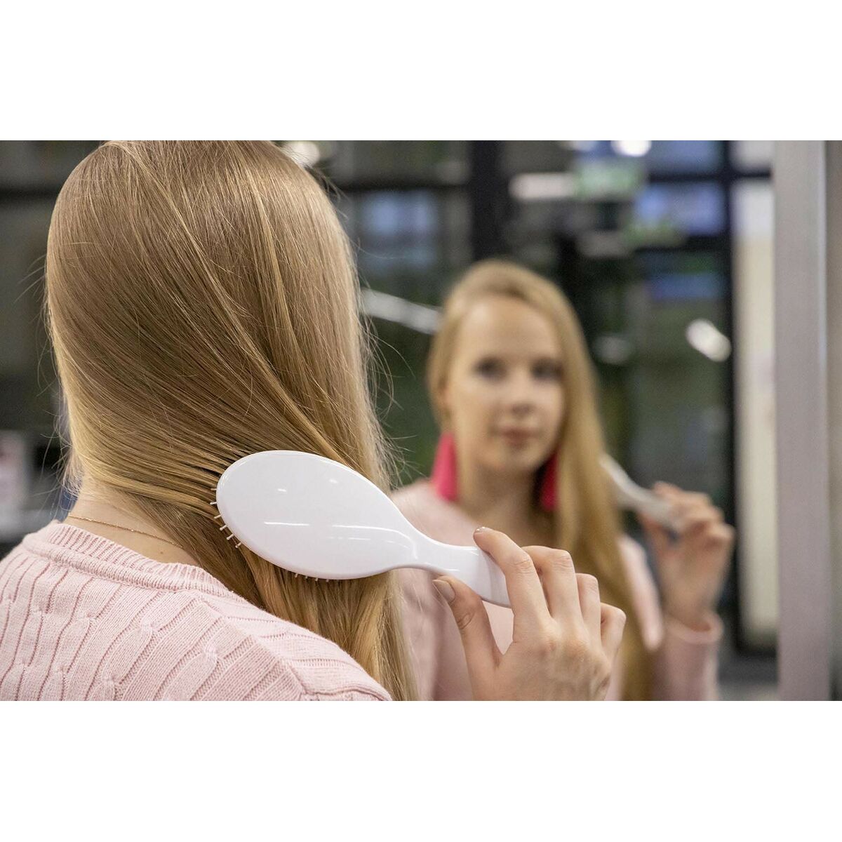 Entwirrende Haarbürste Ilū Easy Detangling Oval-2