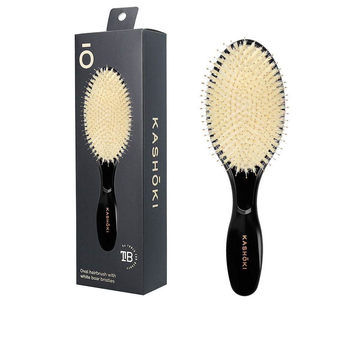 Detangling Hairbrush Kashōki Large Oval-0