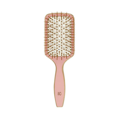 Detangling Hairbrush Ilū Bamboom Squared Pink