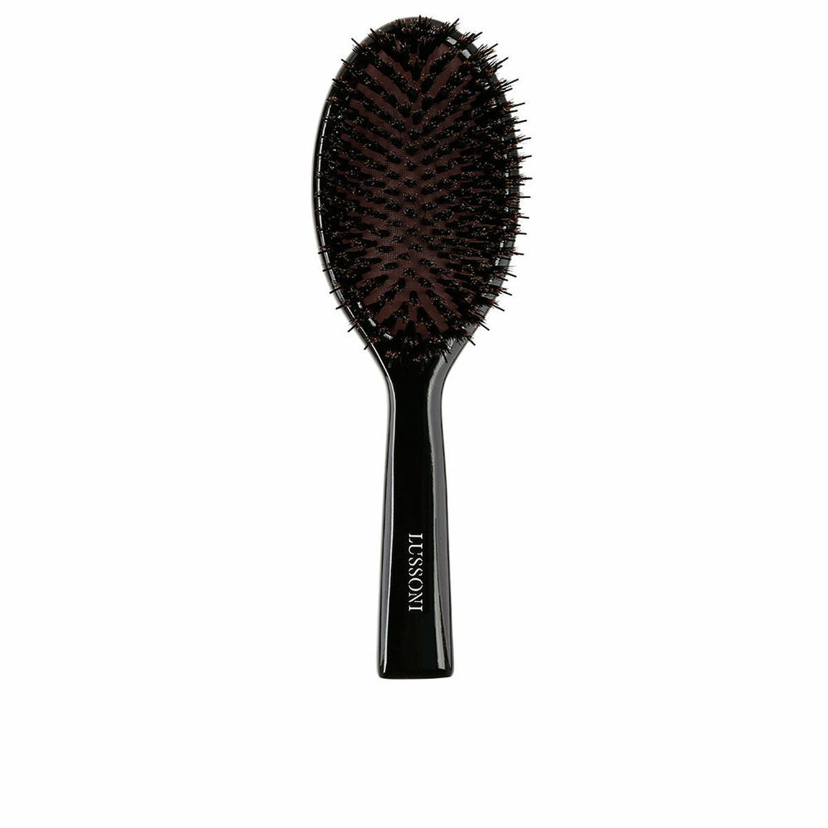 Entwirrende Haarbürste Lussoni Natural Style Oval-0