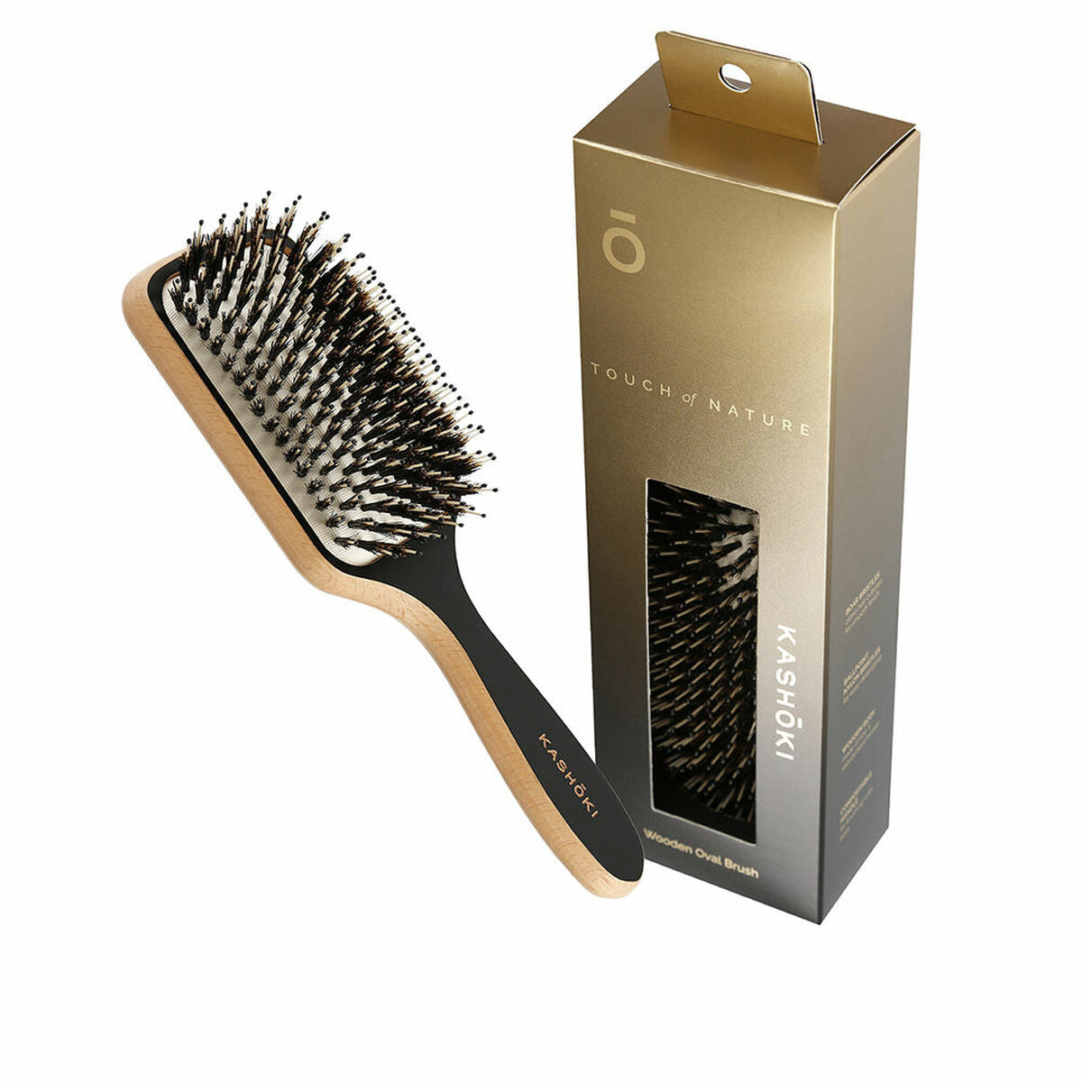 Detangling Hairbrush Kashōki Touch Of Nature Squared-0