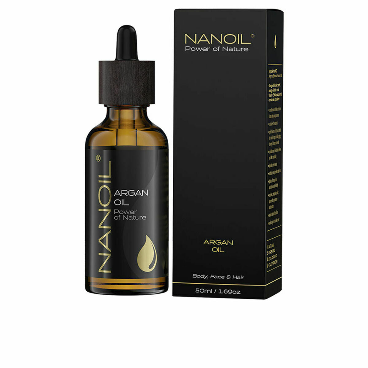 Aceite Facial Nanoil Power Of Nature Aceite De Argán 50 ml-0