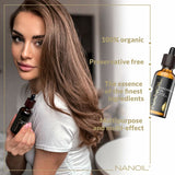 Körperöl Nanoil Power Of Nature Macadamianussöl (50 ml)-1