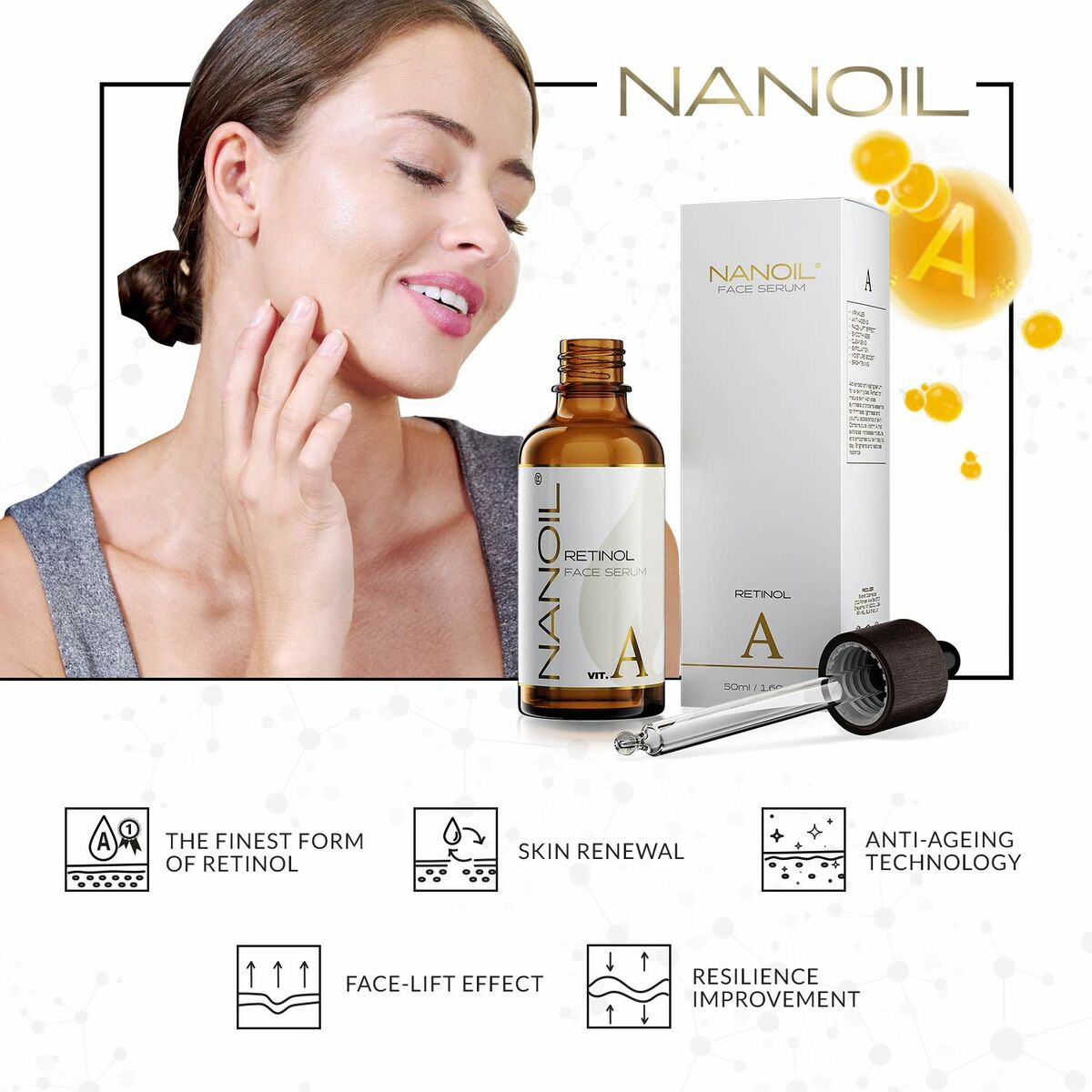 Sérum Antiedad Nanoil Retinol (50 ml)-1