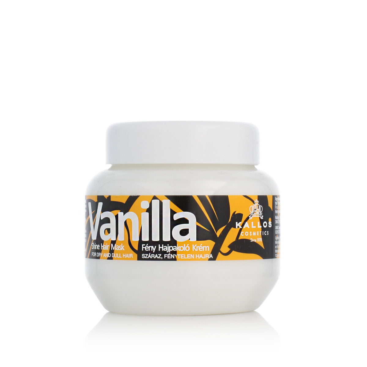 Maschera nutriente per capelli Kallos Cosmetics Vaniglia 275 ml-0