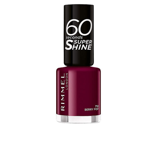 60 SECONDS SUPER SHINE esmalte de uñas 712-berry pop 8 ml - Cosmova