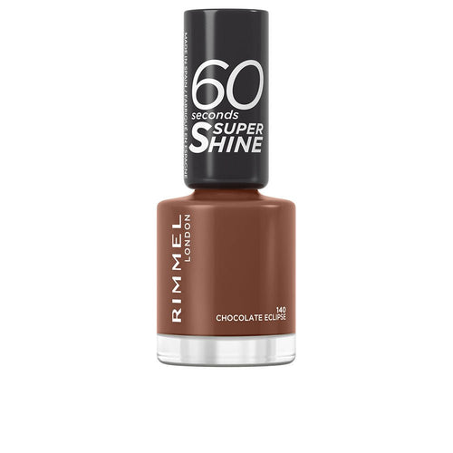 60 SECONDS SUPER SHINE nail polish 140-chocolate eclipse 8 ml - Cosmova