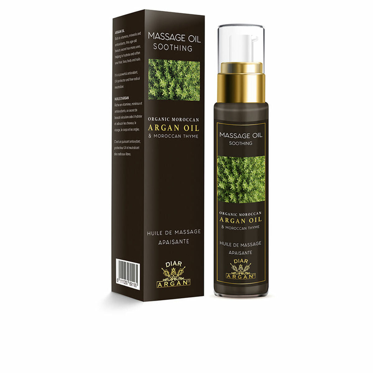 Aromatic Massage Oil   Argan Thyme 50 ml-0
