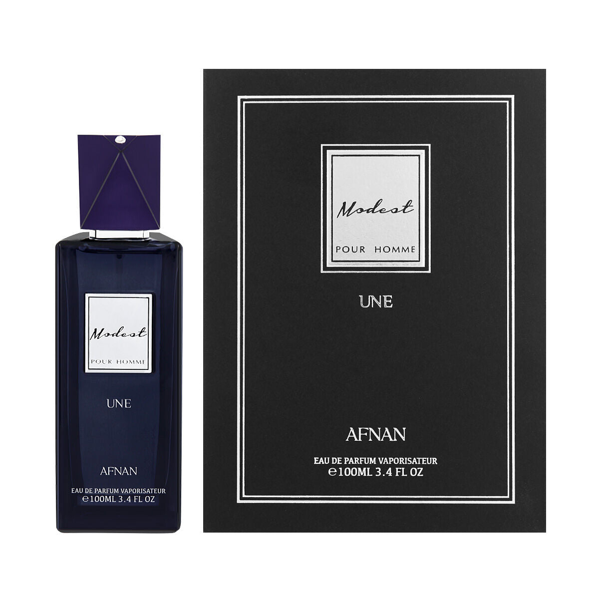 Men's Perfume Afnan EDP Modest Une 100 ml-0