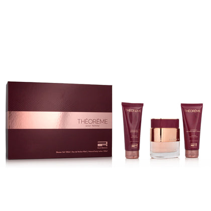 Women's Perfume Set Rue Broca Théorème Pour Femme EDP 3 Pieces