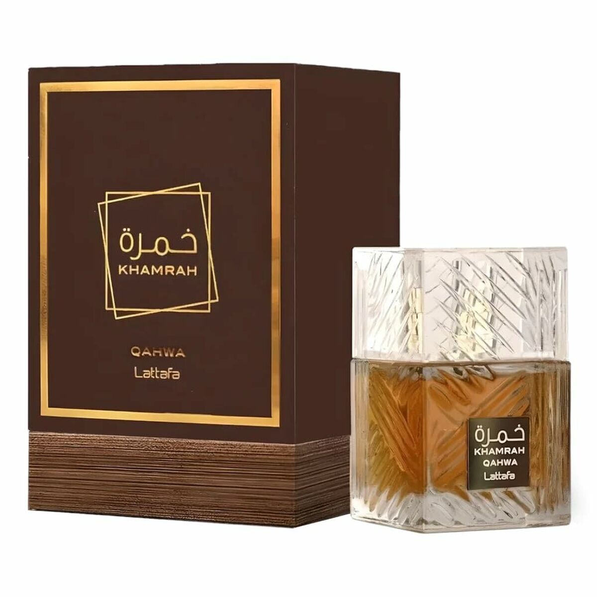 Parfum unisexe Lattafa EDP Khamrah Qahwa 100 ml-0