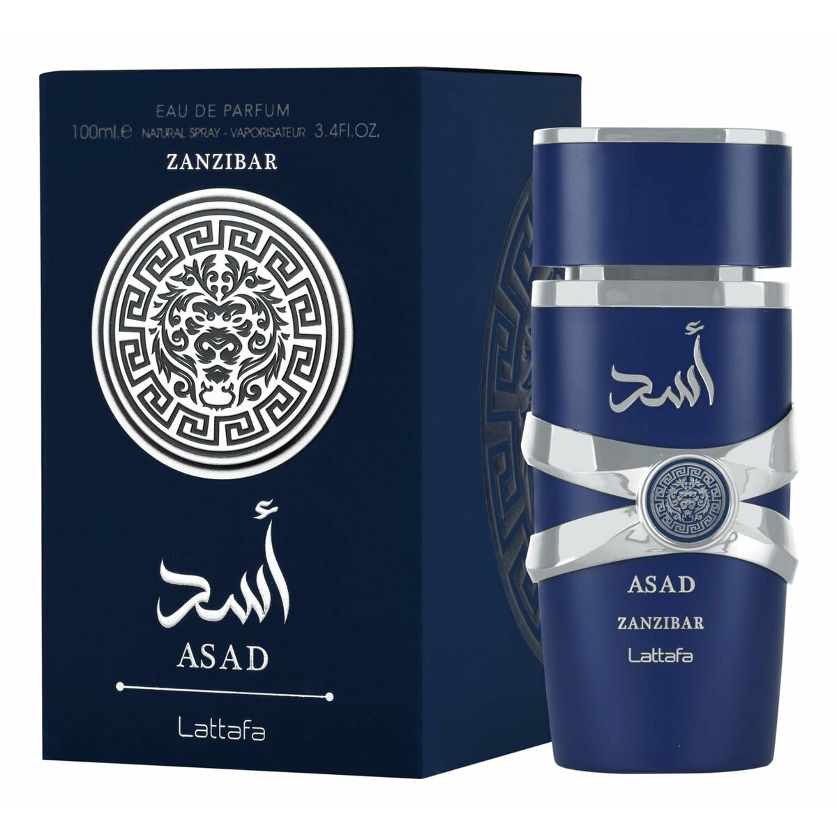 Profumo Donna Lattafa Asad Zanzibar EDP 100 ml-0