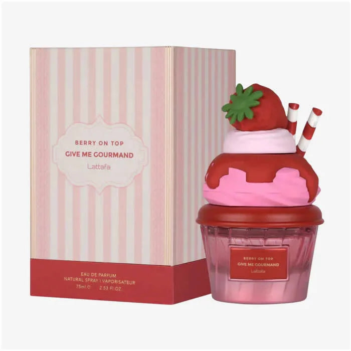 Lattafa Berry On Top Give Me Gourmand eau de parfum spray 75 ml