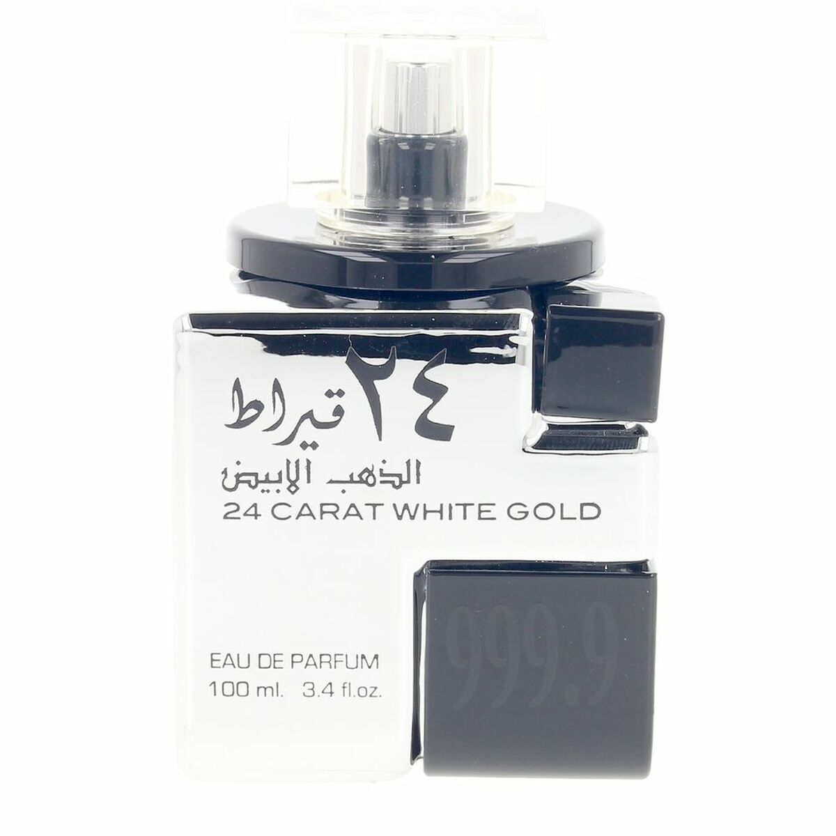 Unisex Perfume Lattafa 24 CARAT WHITE GOLD 100 ml-0