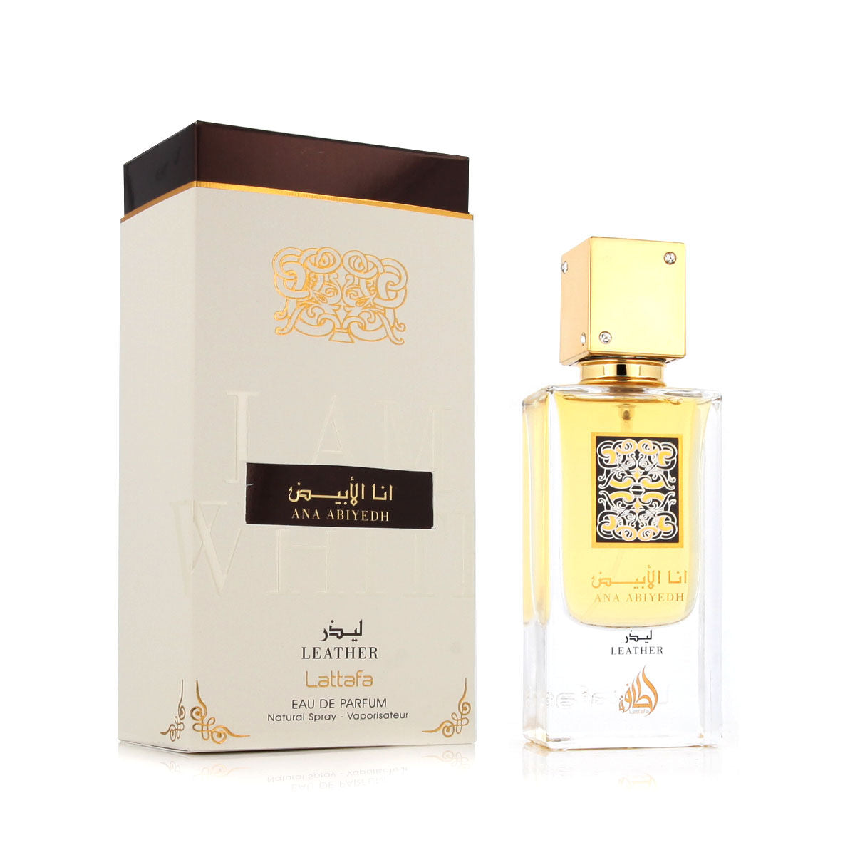 Men's Perfume Lattafa EDP Ana Abiyedh Leather (60 ml)-0