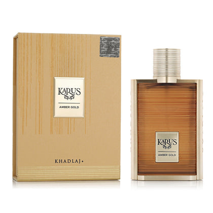 Perfume Unisex Khadlaj Karus Ámbar Oro EDP 100 ml