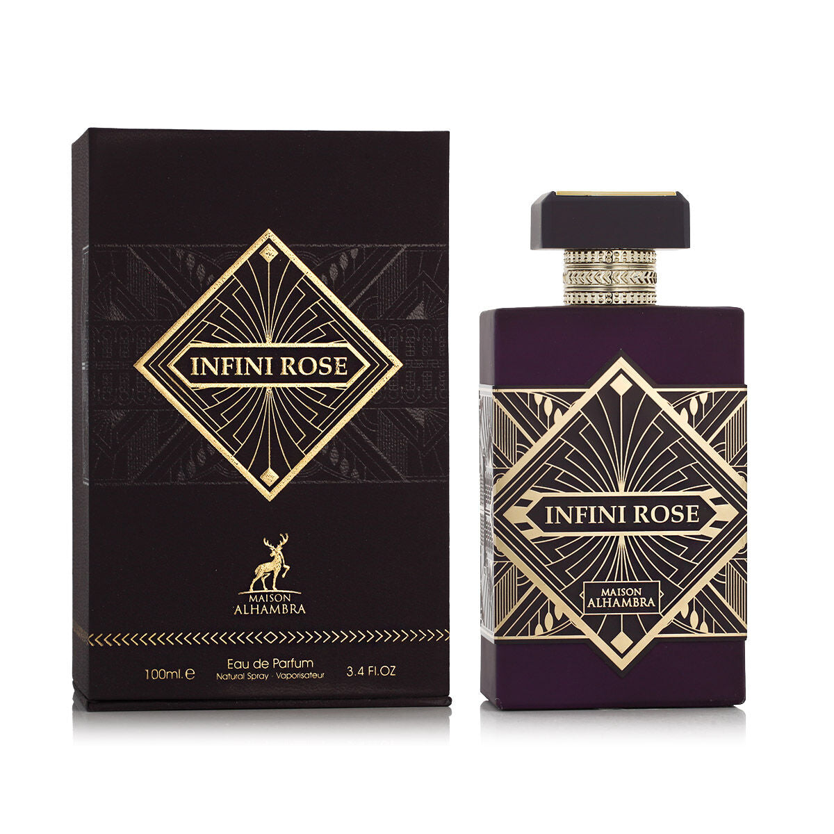 Unisex Perfume Maison Alhambra Infini Rose EDP 100 ml-0