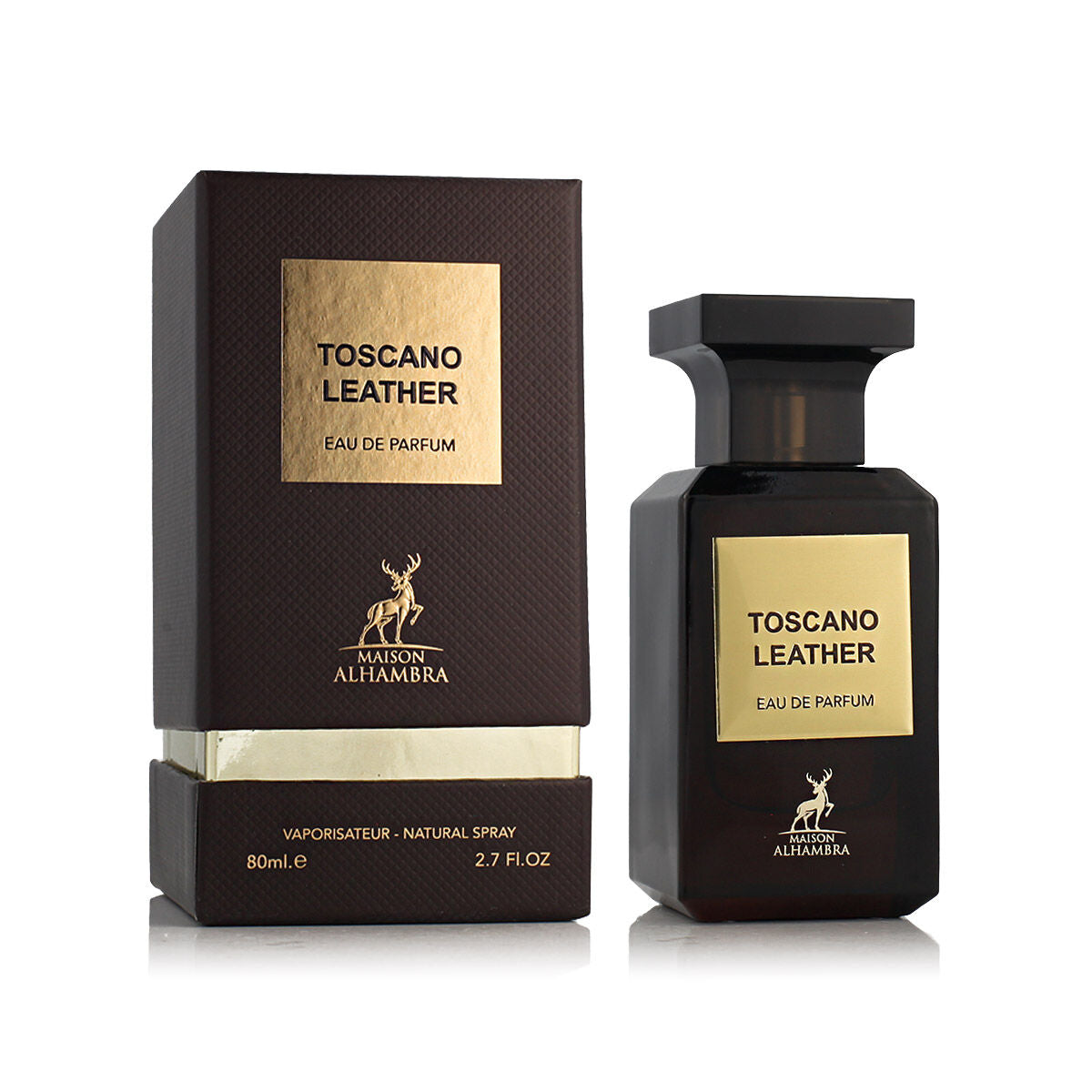 Men's Perfume Maison Alhambra Toscano Leather EDP 80 ml-0