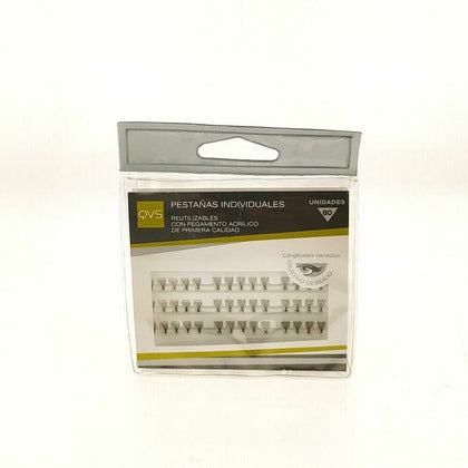 False Eyelashes QVS 60 ml (60 pcs)