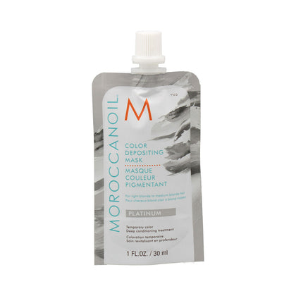 Haarmaske Moroccanoil Color Depositing 30 ml Silber