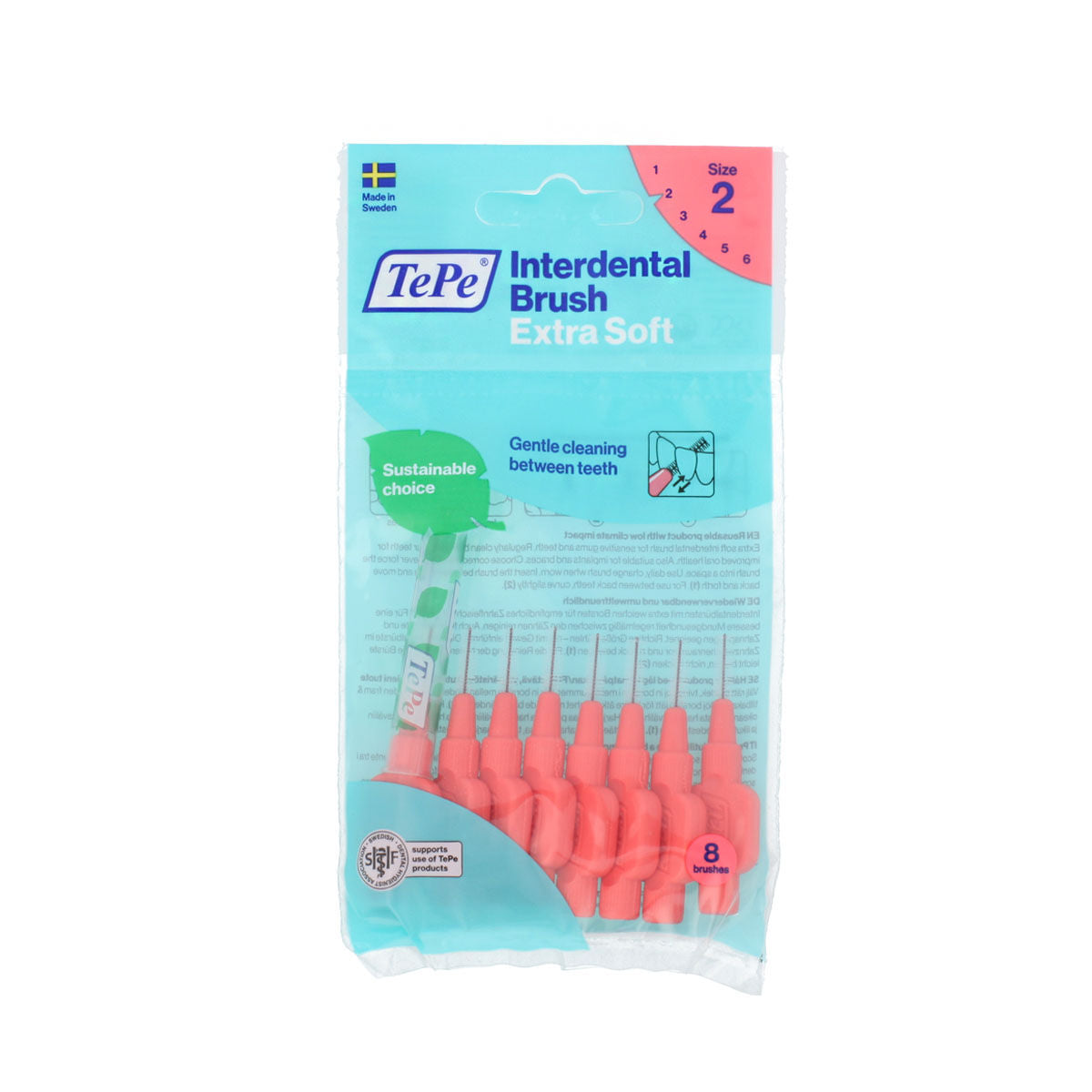 Interdental brushes Tepe Red Supersoft (8 Pieces)-1