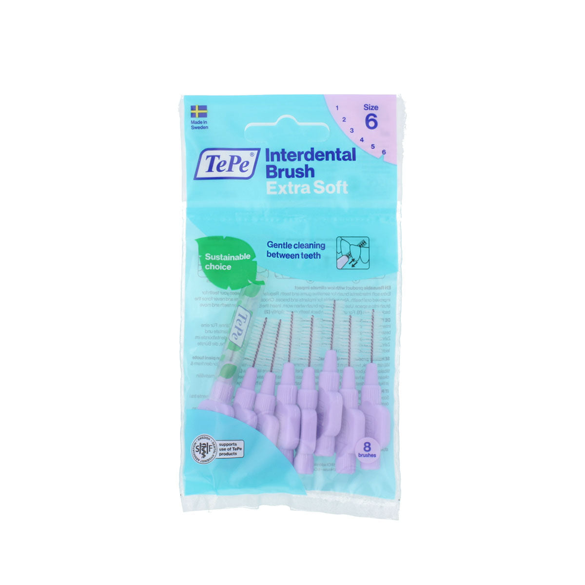 Interdental brushes Tepe Lilac Supersoft (8 Pieces)-1