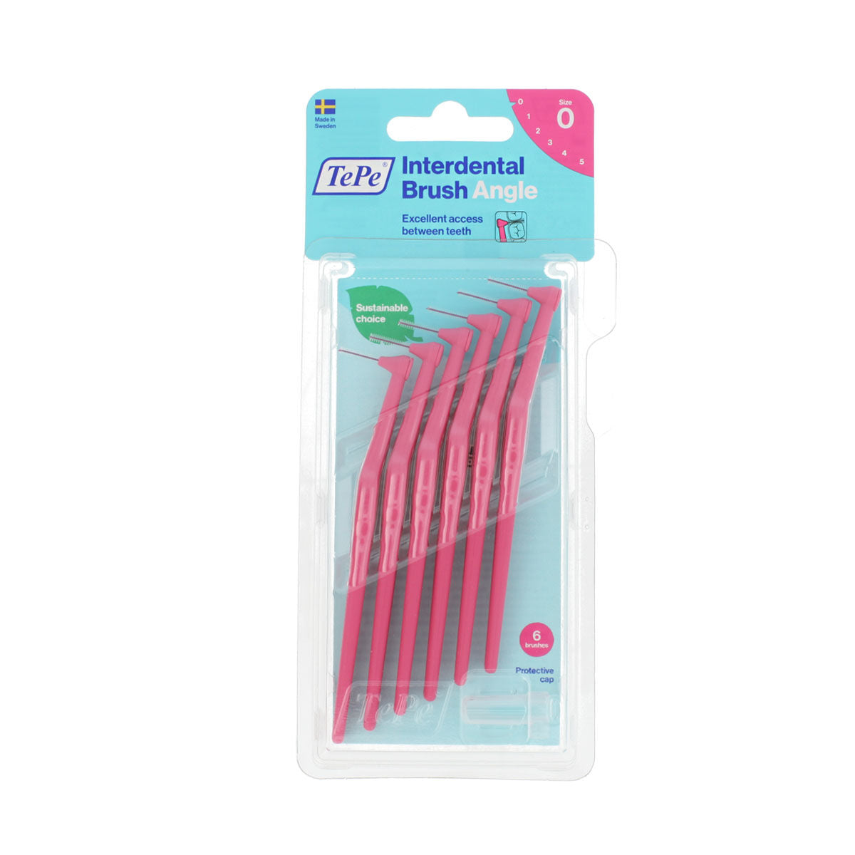Interdentalbürsten Tepe Pink (6 Stück)-0