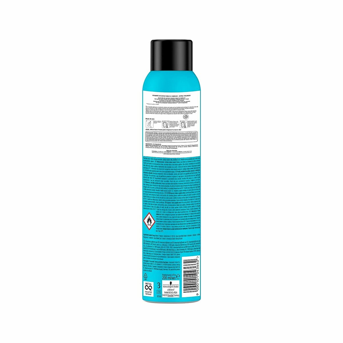 Dry Shampoo Schwarzkopf Extra Volume 200 ml-2