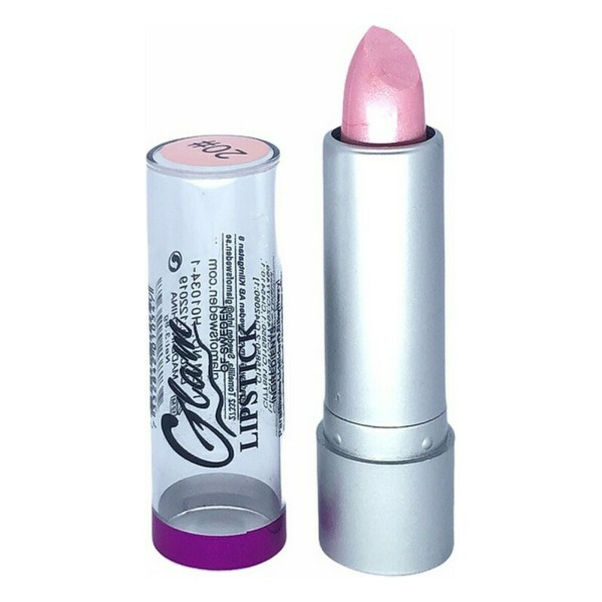 Rouge à lèvres argenté Glam de suède (3,8g) 20-rose givré-0