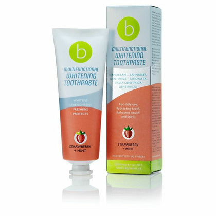 Aufhellende Zahnpasta Multifunktionale Erdbeere Minze Beconfident (75 ml)