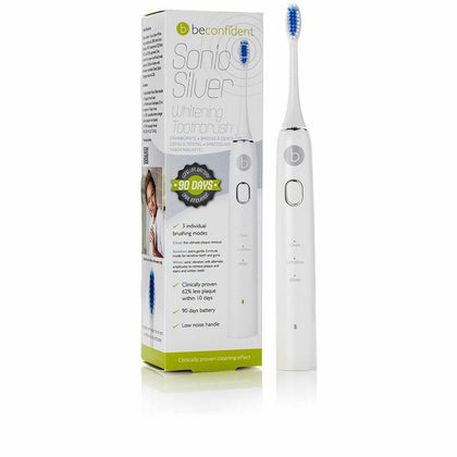 Brosse à dents électrique Beconfident Sonic Argent