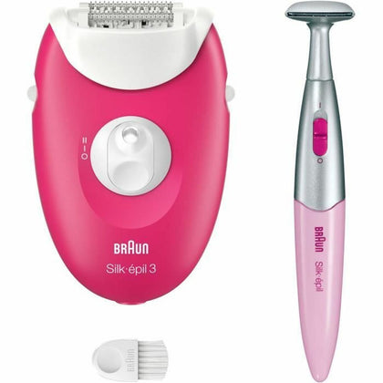 Elektrischer Haarentferner Braun 3-202 Fuchsia