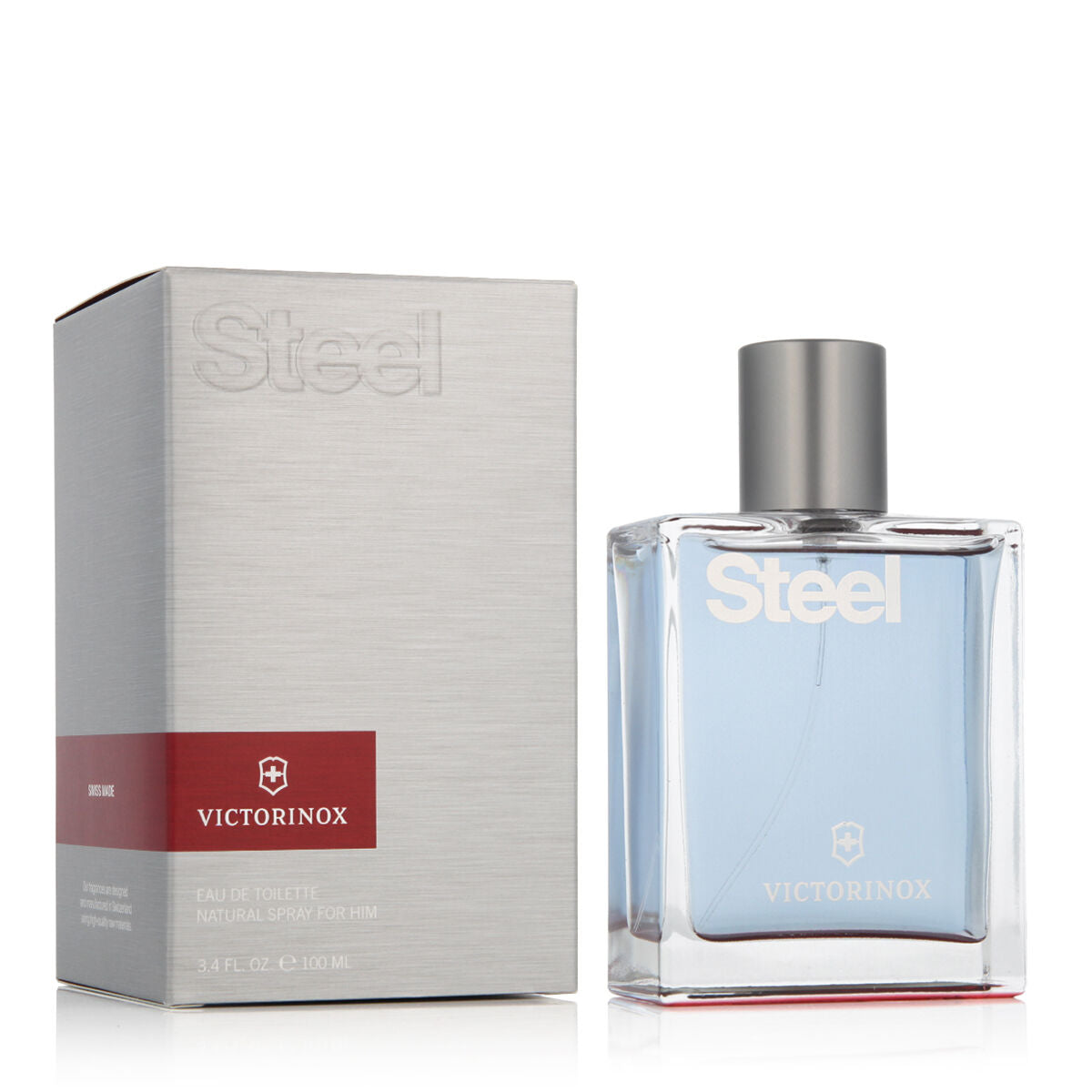Profumo da Uomo Victorinox EDT Steel 100 ml-0