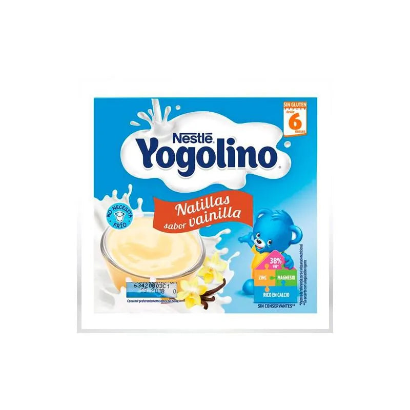 Nestle crema Pasticcera Alla Vaniglia 6 Mesi 4x 100 g