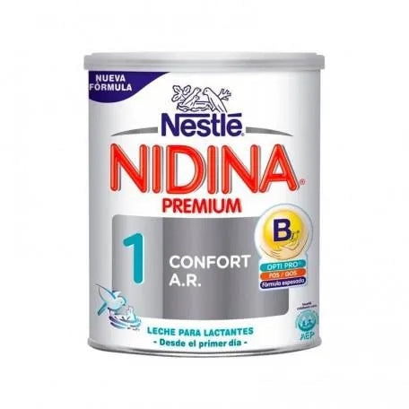 Nidina latte per Lactantes 1 primer Día Confort Ar 800 g Nidina