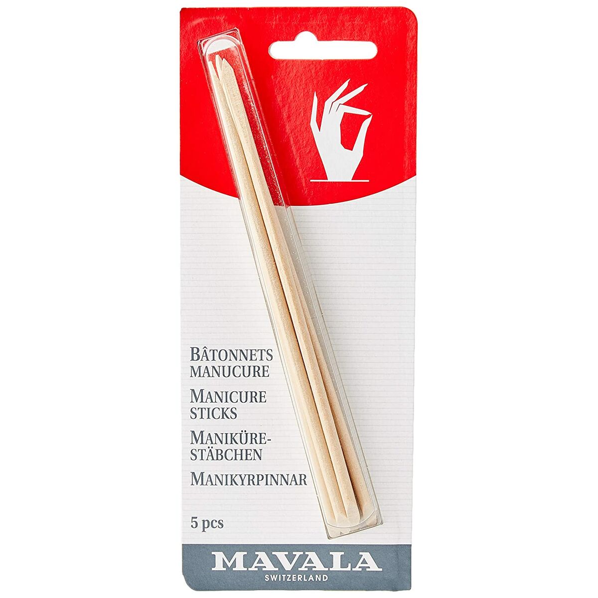 Orange Sticks Mavala 15 cm 6 Units-0
