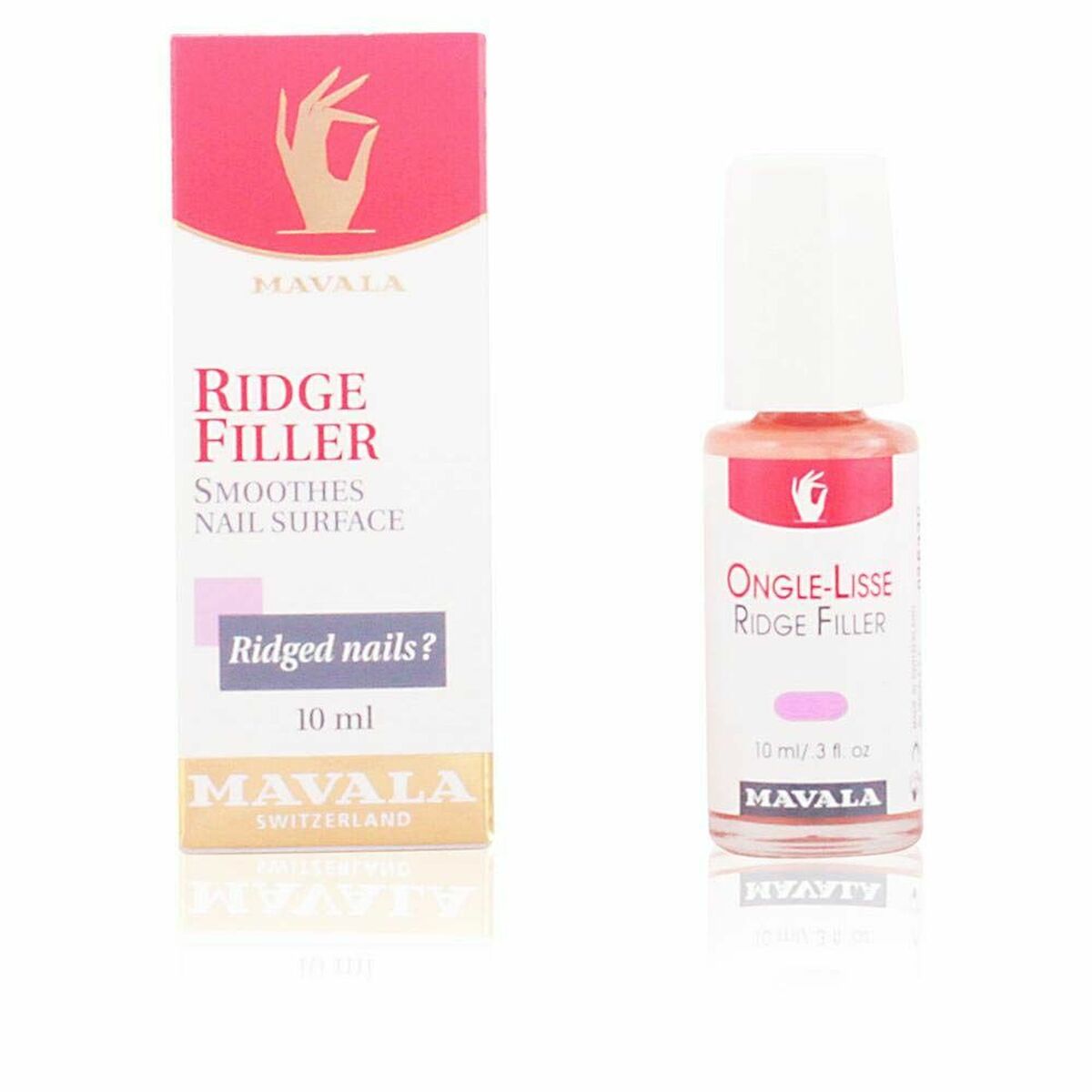Nagellack Ridge Filler glättet die Nageloberfläche Mavala (10 ml)-0