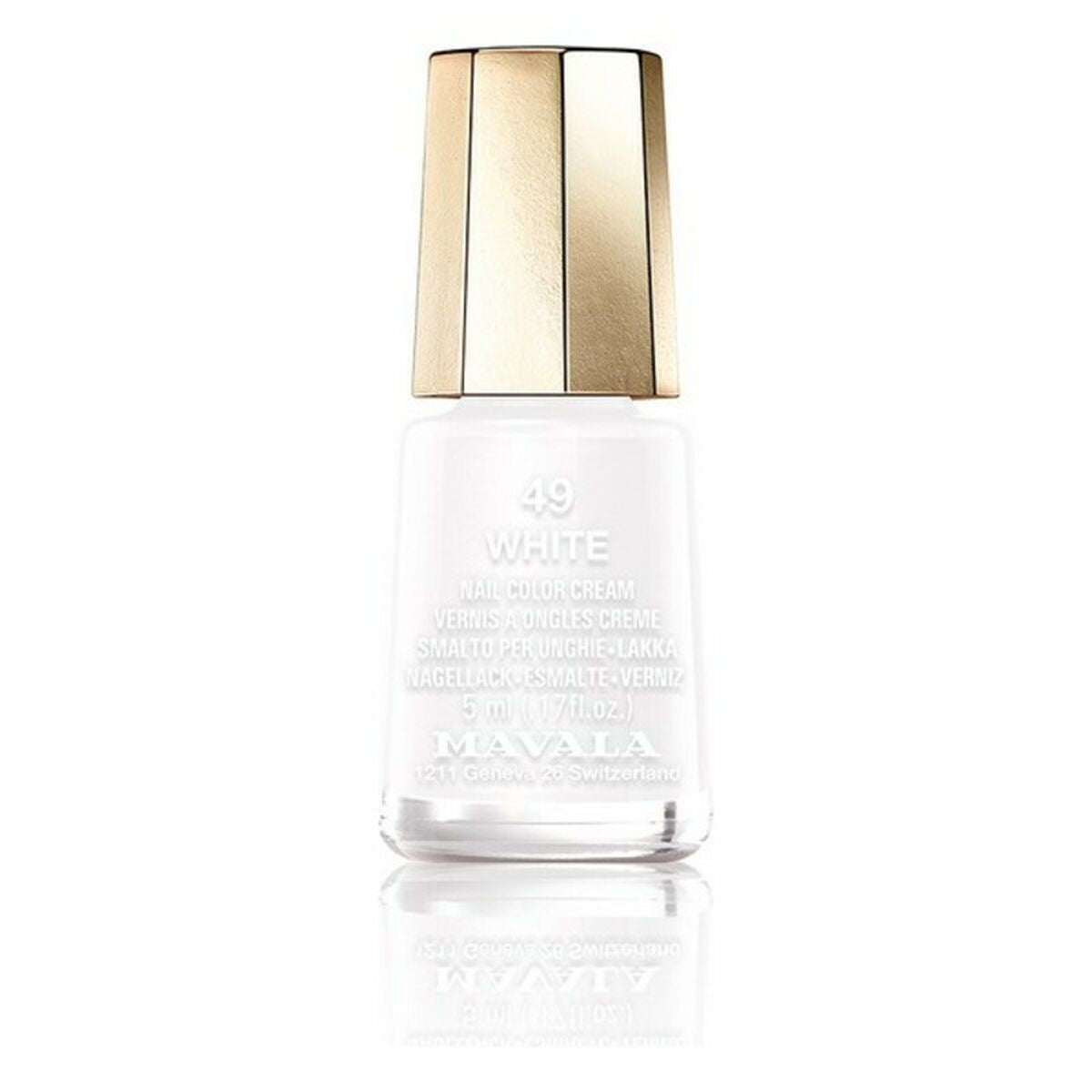Oja Nail Color Mavala 650049 49-alb 5 ml-0