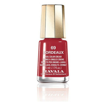 Esmalte de uñas Nail Color Cream Mavala 69-burdeos (5 ml)