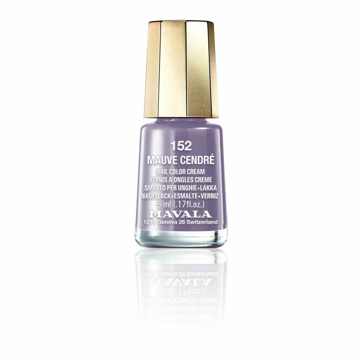 Nagellack Mavala Nail Color Cream 152-mauve cendré (5 ml)-0