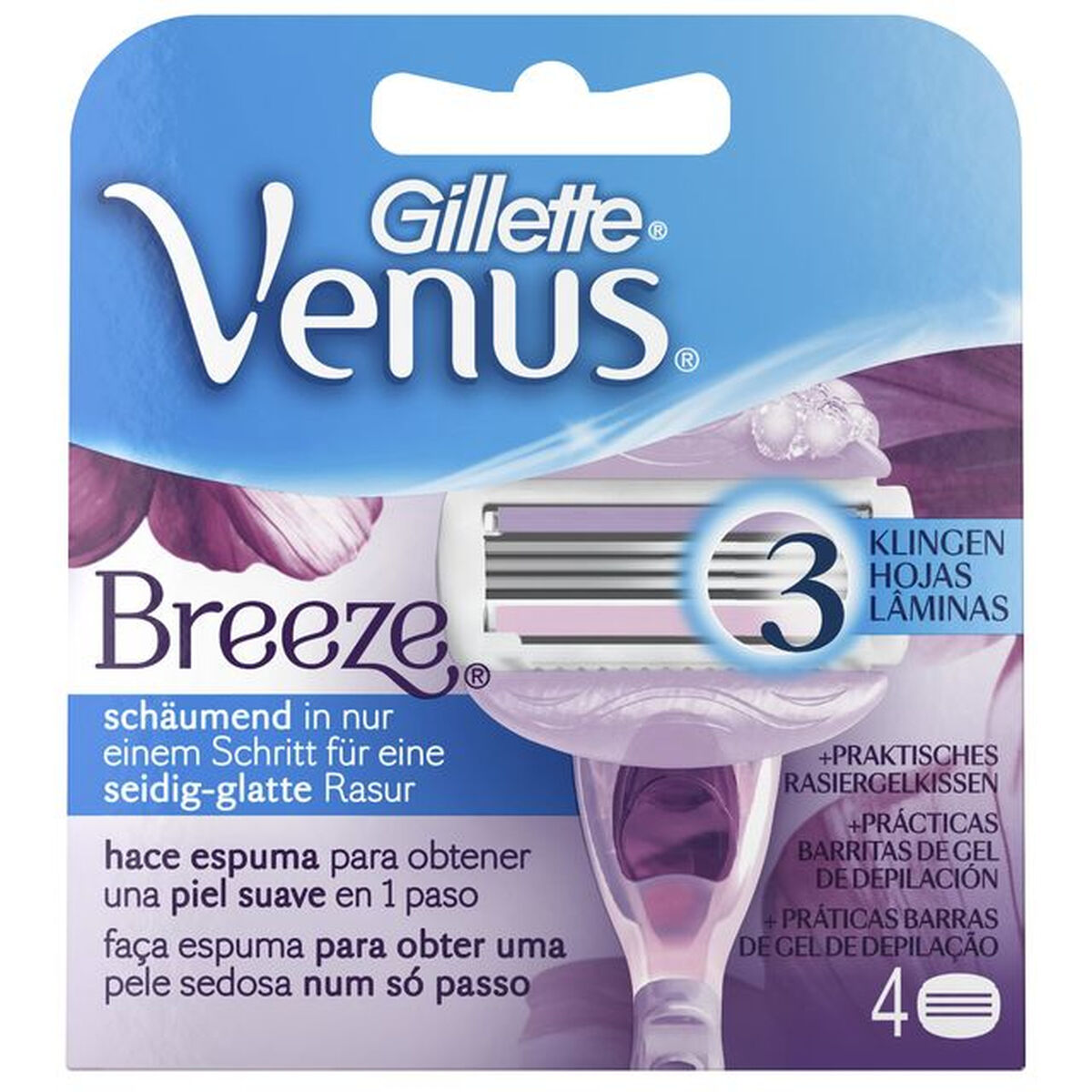 Lama de ras de schimb Gillette VENUS-4