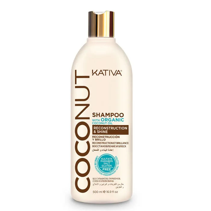 Kativa Coconut shampoo Reconstruction & Shine 500 ml