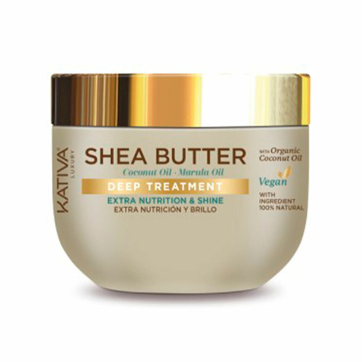 Pflegende Haarmaske Kativa Shea Butter (300 ml)-0