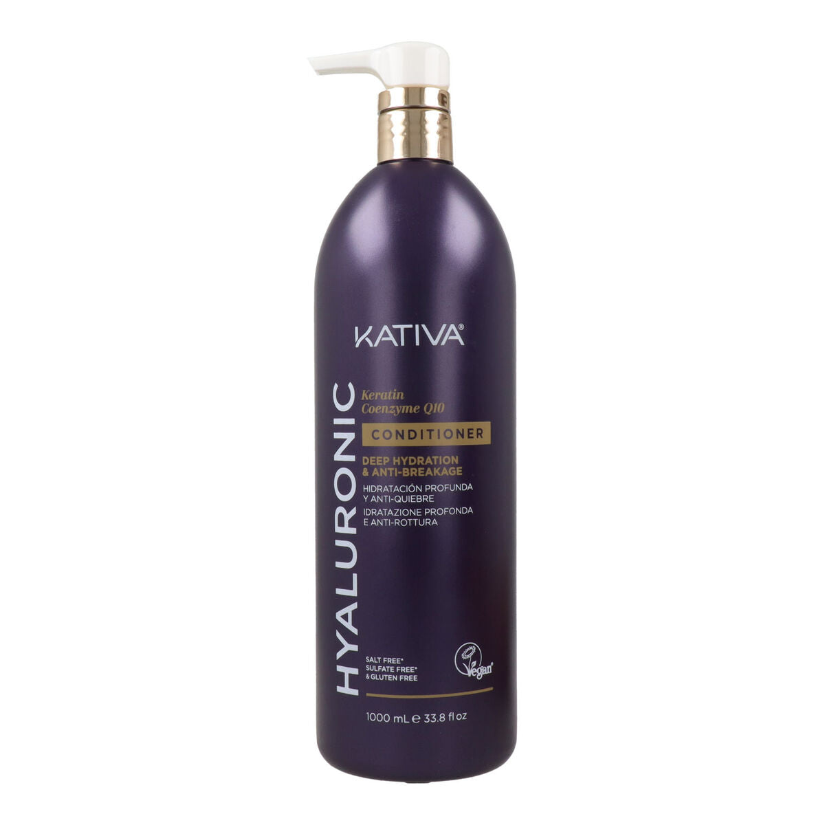 Shampoo and Conditioner Kativa HYALURONIC KATIVA 1 L-0