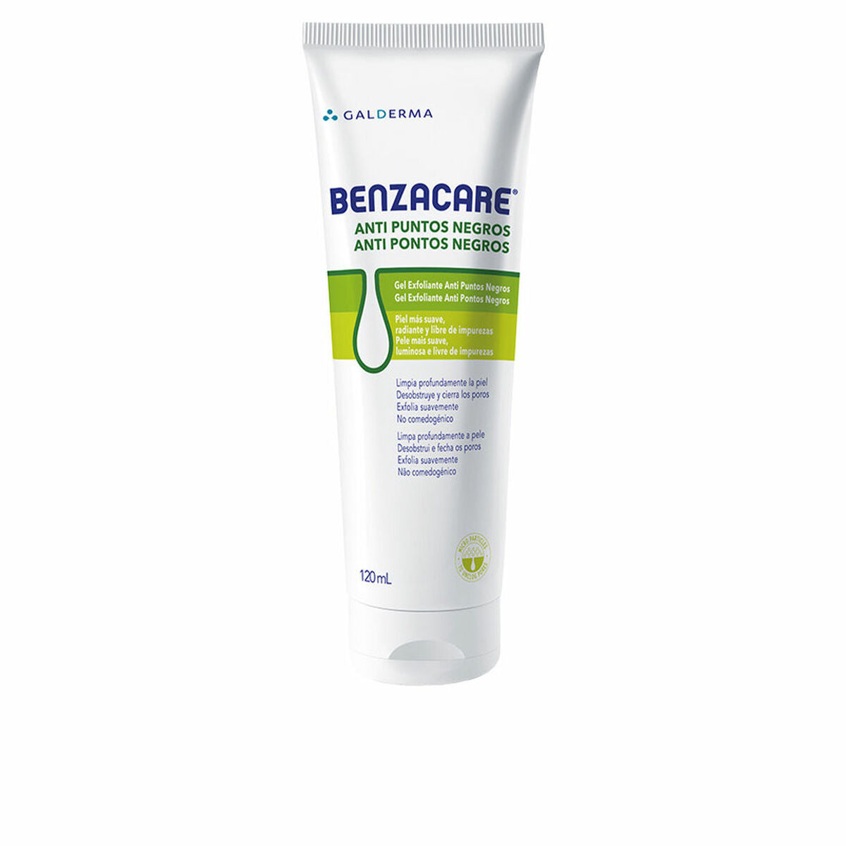 Gel Exfoliant Visage Benzacare Anti Puntos Negros 120 ml-0