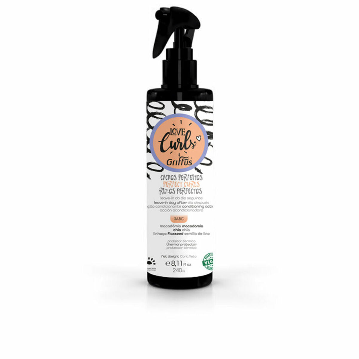 Restorative Hair Mask Griffus LOVE CURLS 240 ml-0
