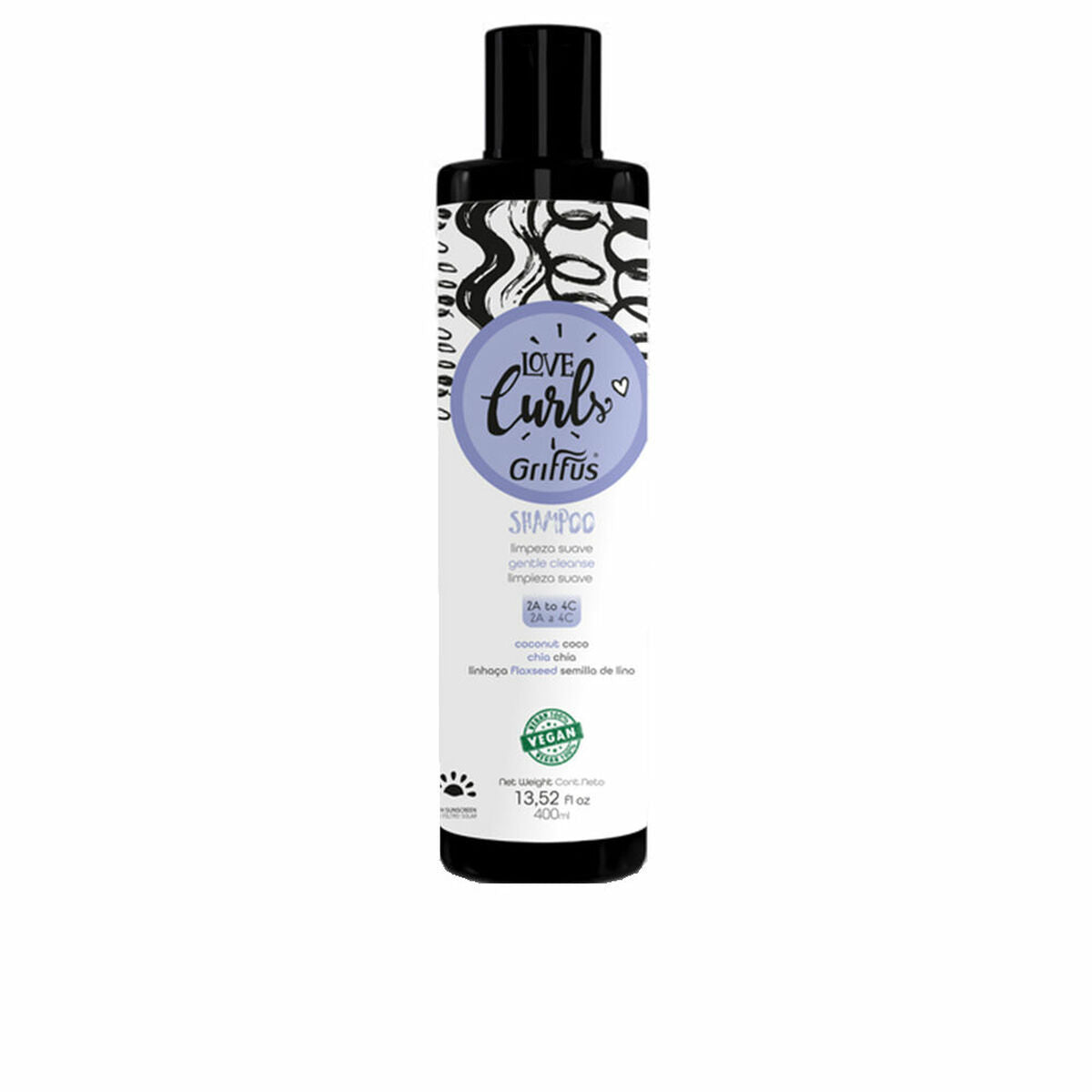 Restorative Shampoo Griffus LOVE CURLS 400 ml-0