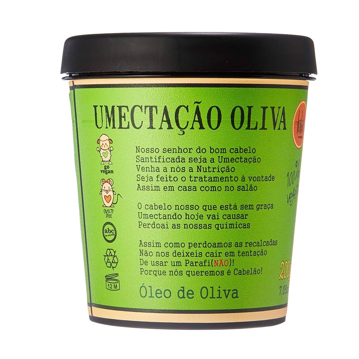 Maschera per capelli Lola Cosmetics Oliva 200 g-0