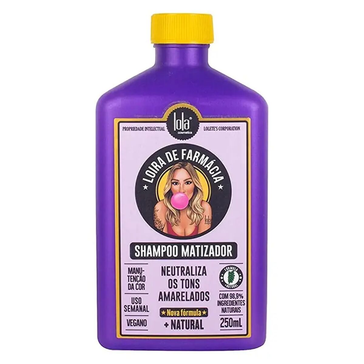 Toning Shampoo Lola Cosmetics Blonde 250 ml-0