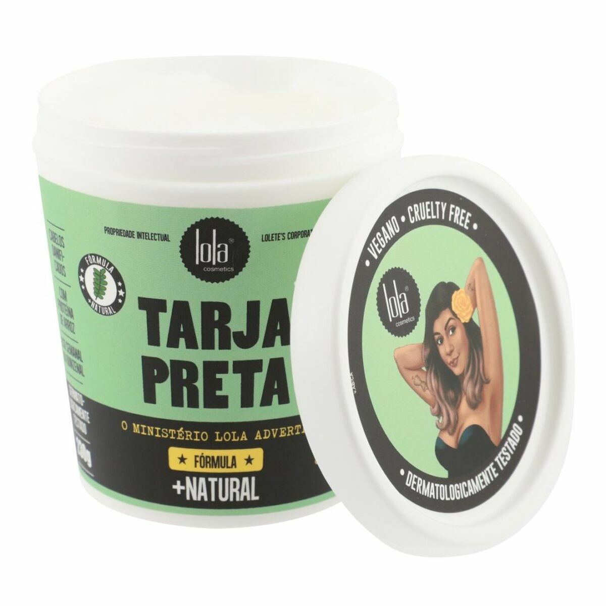 Maschera riparatrice per capelli Lola Cosmetics Tarja Preta 230 g-0
